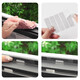 Fanyi J screen repair hole net household mosquito-proof window self-adhesive hole patch door and window running hole sand window breaking screen 2 pieces of water hole sticking in total 10 pieces