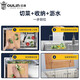 欧琳（OULIN）水槽大单槽304不锈钢厨房洗菜盆一体拉伸洗碗槽大单盆台下盆V9137 配亮光抽拉铜龙头L101 717mmx447mm