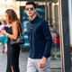 Mr. Bu spring and autumn style men's long-sleeved pure cotton T-shirt patented eight-character collar business casual men's clothing YS11972 deep sea blue L (175)