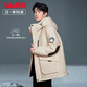 YAYA (YAYA) Wang Yibo's same style down jacket for men and women, warm hooded couple workwear, short assault jacket for men