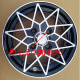 
YWZR12-inch electric four-wheeler 14570r12 aluminum ring 15570r12 aluminum alloy wheel 13570 motorcycle tricycle Aluminum ring center distance 100 mm (gem style)