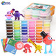 [70% neu] Pipeile Ultra -Licht farbenfrohe Schlamm 48 Farbe Plastikine handgefertigt DIY Bunte Schlamm Set Clay Toys Kindertags Geschenk Raum Schlamm