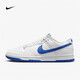 Nike (Nike) Dunk Low's Chaussures Chaussures décontractées Retro Low Top Chaussures Sports Chaussures Panda Black and White DD1391-100 DV0831-104 Bleu et blanc 44,5