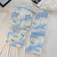 
Pajamas for women, three-piece set chiikawa summer short-sleeved loose casual and cute little eight-sleeved home clothes can be worn outside. KK14116 L [recommended 100-120 Jin [Jin equals 0.5 kg]]
