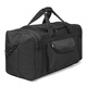 DITD DESIGN IN THE DESIGN Large-capacity portable travel bag, work luggage bag, Oxford cloth checked bag, trunk storage bag, shoulder luggage bag, black large size 62L