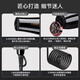 CONFU Professional Hair Dryer 2400W High Power Hair Salon and Barber Shop Constant Temperature Hair Care Hair Dryer Household Hot and Cold Air Hair Salon Model Three Plugs Smart Black KF-8946