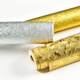 XMSJ Gold Folie Taper Aufkleber Dekorative Farbe Golden Gold gelb Silber