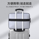 证件收纳包防火防水旅行护照房产资料文件储物整理收纳箱家用卡包 A款灰色一层-防火防水（无锁）