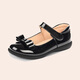 Yushangzhenpin girls' leather shoes black performance shoes children's kindergarten single shoes performance shoes elementary school students' princess shoes 2025 summer style black size 32/inner length 19.7cm