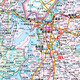 Hunan Map 2025 Hunan Provincial Government Transportation Terrain 1068*749mm 749mm