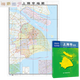 Chinese province map optional 2024 new version boxed folding version 1068*749mm map administrative divisions detailed transportation routes high-speed national highways county and rural roads urban transportation routes tourism administrative divisions Shanghai map