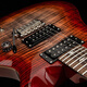 Guitare électrique PRS SE Custom 24 New Rock Guitare électrique débutant Advanced Steel String Guitar avec poignée C844CG en carbone noir Cherry Red Gradient