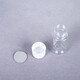 Wilkie -Flaschen, kleine Flaschen, Medizinflaschen, Plastikflaschen, Probenahmeflaschen, Plastikpulver, 50 ml Proben, leere Flaschen, transparente Ladungen, 10 ml Flaschen (10 Stück)