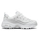 Skech casual shoes women's shoes autumn thick-soled dad shoes small white shoes flagship sneakers white / silver 11979-WSL 35.5