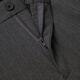 Sept Brand Men's Business Panters 2025 printemps et été Nouveau pantalon long pantalon slim plissé [facile à prendre en charge] 1050 Gris foncé 34
