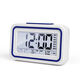 Xiaomi Guoba Voice Time Alarm Clock Electronic Clock High Volume Lazy Smart Alarm Clock Simple and Fashion Luminous Desktop Student Alarm Clock 936 Models (Blue)
