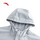 ANTA KT Sports Jacket Men's Winter Windproof Hooded Windbreaker Woven Jacket Top 152441602N Cloud Gray-4 L