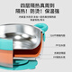 优可倍宝宝辅食保温碗婴儿专用碗316防摔防烫儿童餐具恒温幼儿注水保温 【升级款感温+带吸盘】黄色