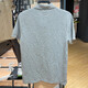Nike (NIKE) short-sleeved T-shirt men's 2023 summer new sportswear knitted breathable lapel POLO shirt top CJ4457-686 CJ4457-063 gray 2XL