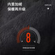 Woodpecker middle-aged and elderly hat men in winter with velvet thickened warm dad grandpa old man leather hat windproof ear protection baseball cap black [gift box] + scarf One size One size [collect and purchase priority delivery]