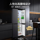 Midea [Ancho 753 mm] 407/457/459 Door cruzado 4 de 60 cm 60 cm Ultra-Dino cero-cero-luna de primer nivel Gray Cooled Frost sin olor sin olor sin olor sin olor libre
