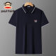 Paulfrank (paulfrank) POLO shirt for men, quick-drying, comfortable and cool, antibacterial printed polo shirt for men, navy blue M