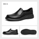 VOLO Rhino Men's Shoes Slip-on Shoes Men's Business Casual Leather Shoes Black 40