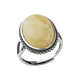 Potala Palace beeswax ring 925 silver ring for men and women Tibetan ethnic style egg face live ring adjustable beeswax ring