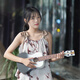 Guitarist单板尤克里里23寸初学者女生专用入门级高颜值26寸儿童小吉他 23英寸 月明星稀 赠教学