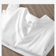 Romon Japanisch 270 g schweres V-Ausschnitt Kurzärärmelte T-Shirt für Männer Sommer reines Baumwoll-Huhnherzkragen Basishemd Lose halbärmelig T-Shirt Black 3xl 180-210jin [Jin ist gleich 0,5 kg]