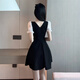 Jingya Nightclub Robe couvre le ventre et vous fait paraître mince une jupe de ligne de ligne de nuit sexy jupe de sangle de sangle pour femmes