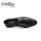 Goldlion men's shoes loafers punched breathable sandals business casual shoes G580420170AAD black 40