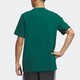 Adidas Neo Camiseta de cuello redondo para hombres y mujeres de manga de manga corta Neo
