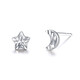 Mengjinyuan platinum earrings star wish pt950 platinum platinum earrings women's star earrings a pair for girlfriend