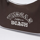 Teenie Weenie Bear Women's Simple Retro Fashion Shoulder Bag Handbag Commuter Casual Bag Women's Dark Brown FRE