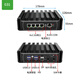 BICONTROL 6 Máquina de control industrial de puerto de red I7-1265U12 Generación I210 Tarjeta de red Módulo 4G LTE Computadora de host INCROLADO EXTENDIVAD