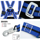 Guangjia five-point electrician's safety belt for high-altitude work, anti-fall, full body national standard all-round safety belt set, single large hook with buffer type, integrated fence rod