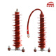 35kv zinc oxide arrester high voltage zinc oxide arrester high voltage arrester YH5WZ-51/134 YH5WZ-51/134Q-3 pieces