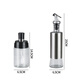 Extreme space glass oil pot seasoning bottle set 8-piece seasoning box set seasoning jar seasoning box pouring oil bottle seasoning vinegar pot