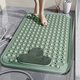 Gudie tpe bathroom non-slip mat pregnant women safety shower room anti-fall suction cup floor mat bathroom drain massage foot mat TPE Falls Green 40X70