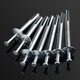 Jinggong American core-hit expansion nail anti-theft window installation 6mm insert fixed gecko quick nail one-piece hammer expansion nail M6*50 (1 pack of about 150 pieces) free drill bit