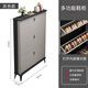 Magnificent shoe cabinet ultra-thin 17cm entry door home entrance multi-layer door large-capacity tipping bucket storage shoe rack gray 50 long * 17 thick * 118 shoes can be placed at the bottom