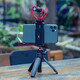 Ulanzi YouBasket MT-08 MINI Tragbares Tripod Vlog Desktop Live-Broadcast-Bracket Teleskoper Erweiterung Selfie Stick Micro Single Camera Mobile Internet Promi Live Broadcast Apple Android Universal Black Telescopic Tripod