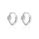 PWL999 Pure Silver Earrings Women's Ear Piercing Earrings 2025 New Niche Design Earrings Micro-embellished Earrings Hot Style Earrings 999 Pure Silver Pair of Earrings