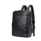 Mochila de malunte para hombres de vaca real para hombres sencillo gran capacidad comercial casual bolsa de computador