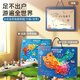 淘淘天才中国地图拼图世界磁力儿童益智玩具3-6岁男女孩生日礼物7-10五8