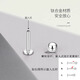 LnieerF136 Titanium Alloy Ear Hole Earrings Screw Twist Buckle Men and Women Sleeping Free Lip Nails Ear Nails Ear Bone Nails Earrings 3mm Ball 1.2 Rod Thick - Rod Length 8mm