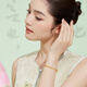 Liufu Jewelry Fuman Heirloom Foot Jin Ping An Xile Colored Craft Gold Bracelet with Rope Priced B01G0001DS 10.28 grams (including labor cost 1429 yuan)