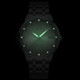 Швейцарский бренд Aiwochi IW Watch Men and Women's Mechanical Watch Полностью автоматическое импортное движение Водонепроницаемое светящаяся пара пары Watch Pare [Импортное движение] 683 Женская серая - бесплатная гравировка