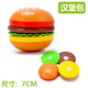 
Ha Fanyou Children's House Playing Toys Cut Simulated Kitchen Toys Cut Pizza Hamburger Cherry French Fries Coke Cake 57-piece set